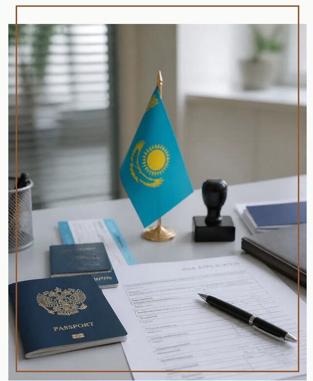 Оформление визы в Казахстан для поездки и работы в Шадринске