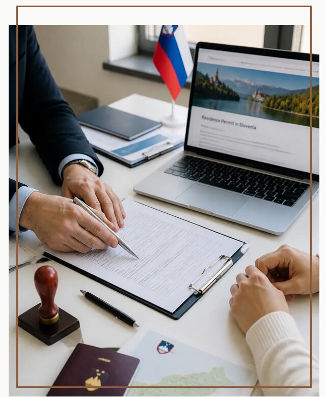 Оформление вида на жительство в Словении под ключ в Шадринске